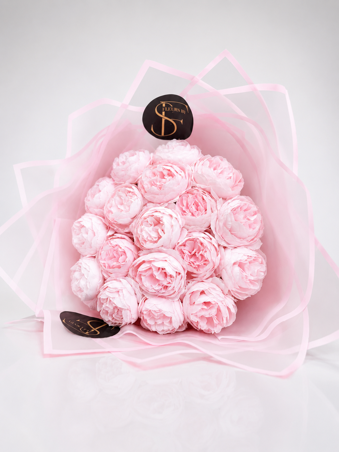 Rosa Pfingstrosen Bouquet