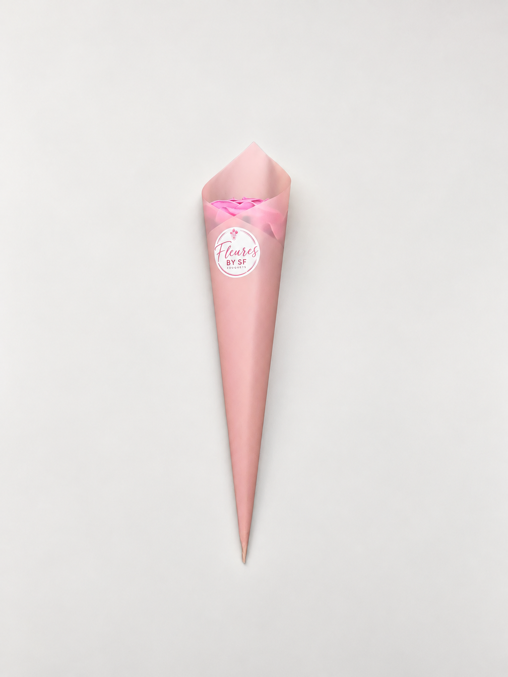 Einzelrose Rosa